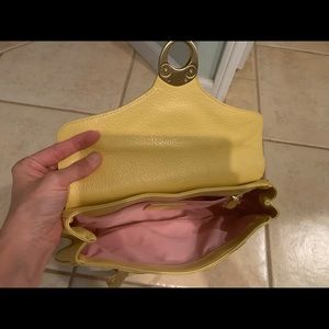 Yellow Cole Haan shoulder bag